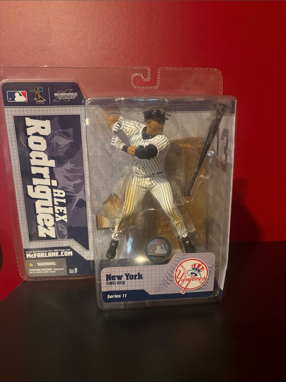 2005 Series 11- McFarlane New York Yankees Alex Rodriguez Action Figure